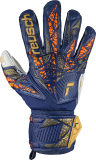 Reusch Attrakt Grip 5470815 4410 blue orange gold front